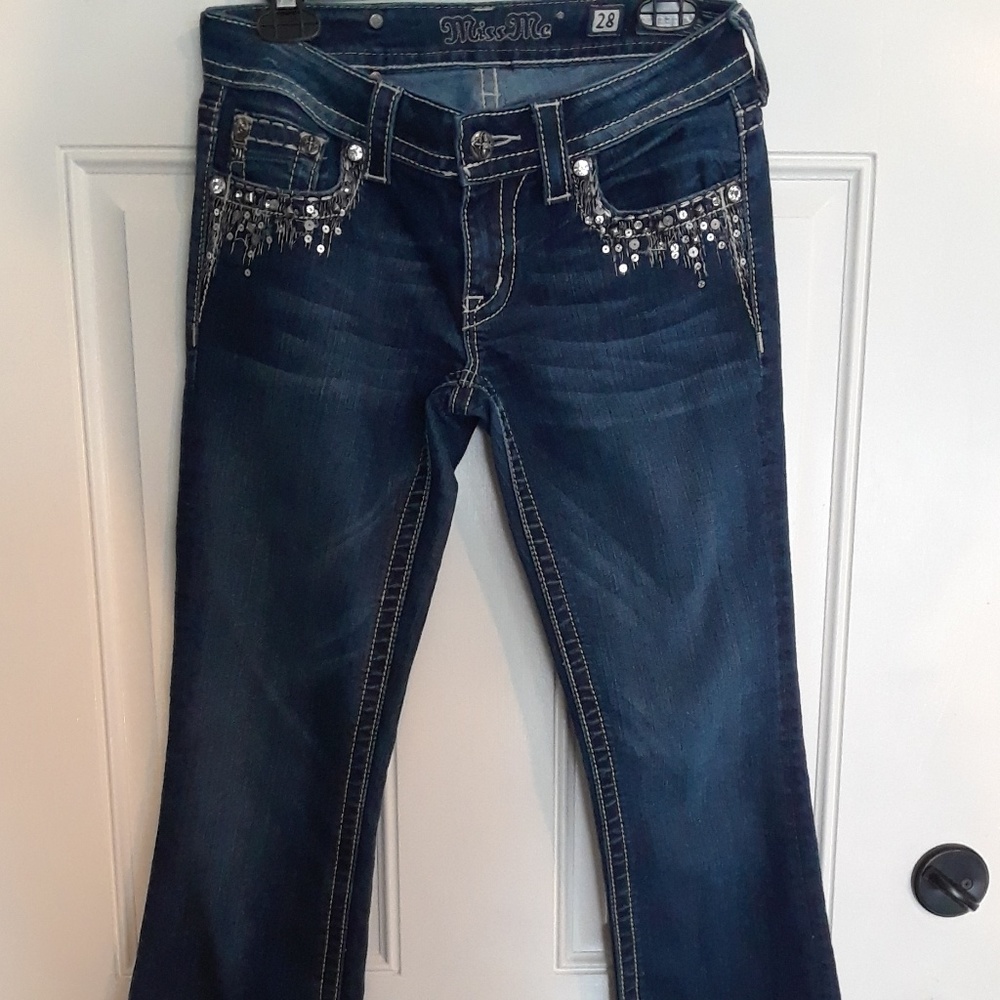 Miss me boot cut size 28 jeans